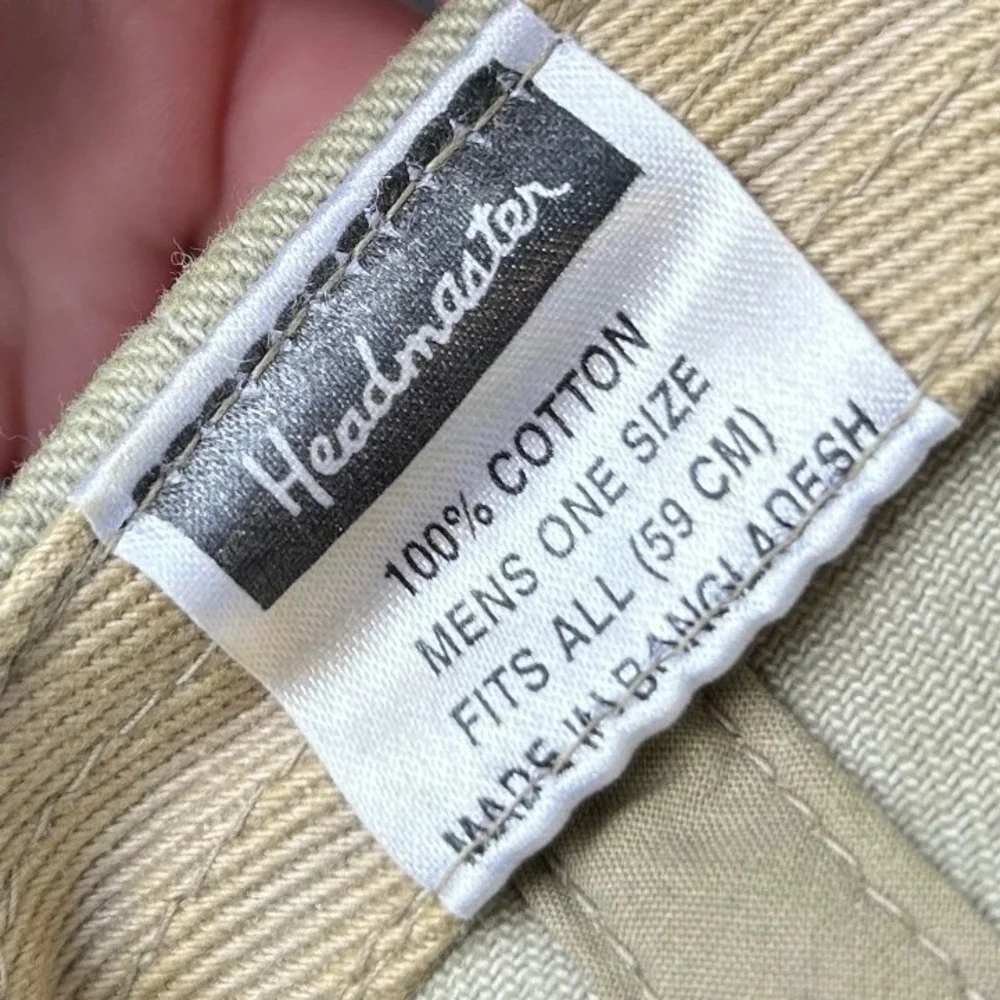 VTG Hewlett Packard Board Tester Embroidered Monster Baseball Cap Khaki One Size